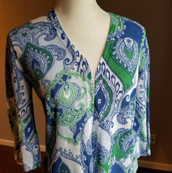 Chico's Sweaters - Paisley cardigan